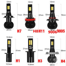 Load image into Gallery viewer, 1PCS Yellow White Dual Colors Switchback H11 H8 H9 9005 HB3 9006 HB4 H7 H1 H3 H27 880 881 LED Car Fog Lights Bulb Auto Foglamp