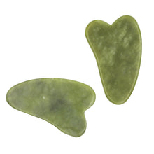 Load image into Gallery viewer, 1pc 4 Sizes Facial Massage Roller Plate Double/Single Heads Jade Stone Massager Eye Face Neck Thin Lift Relax Slimming Tools