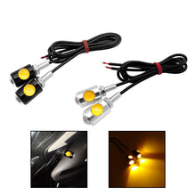 Load image into Gallery viewer, 2 Pcs LED Motorcycle Signal Lamp Super Bright LED Car Number License Plate Bolt Screw Tail Rear Light Brake Fog Lamp Bulb