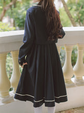 Load image into Gallery viewer, 2 Piece Set Women Outfits Bowknot Cross Lapel White Shirt Top+Japanese Cute Sweet JK Dresses Preppy Style Dress Suit Ropa mujer