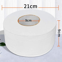 Load image into Gallery viewer, 2 Rolls Toilet Paper Top Jumbo Soft for Household and Commercial Toilet Paper 4-Ply Native Wood Toilet Paper Pulp Rolling Paper