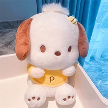 Load image into Gallery viewer, 20/30cm Original Pochacco Plush Toy Puppy with Hat Sitting Kawaii Soft Doll Sweet Baby Girl Accompany Doll Birthday Gift For Kid