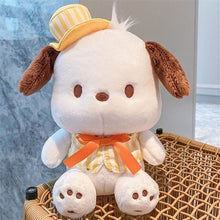 Load image into Gallery viewer, 20/30cm Original Pochacco Plush Toy Puppy with Hat Sitting Kawaii Soft Doll Sweet Baby Girl Accompany Doll Birthday Gift For Kid