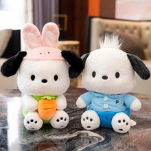 Load image into Gallery viewer, 20/30cm Original Pochacco Plush Toy Puppy with Hat Sitting Kawaii Soft Doll Sweet Baby Girl Accompany Doll Birthday Gift For Kid