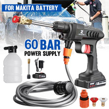Load image into Gallery viewer, 20000/30000mAh Car Wash Gun Washer 60Bar Spray Nozzle High Pressure Cleaner for Auto Home Garden Cleaning Car Washing Machine