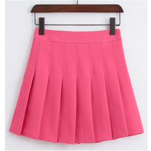 Load image into Gallery viewer, 2018 New Spring high waist ball pleated skirts Harajuku Denim Skirts solid a-line sailor skirt Plus Size Japanese school uniform