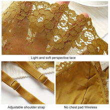 Load image into Gallery viewer, 2020 Arrival Sexy Lace Bralette  Bustier Cross Back Bras For Women Bandage Top Tank New Bralet Bralette Unpadded Bra