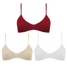 Load image into Gallery viewer, 2020 New Bra For Women Round-Neck Brassiere Solid Lingerie Comfortable Women Bralette Soft Underwear Breathable Large Size Bras