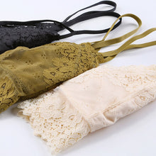 Load image into Gallery viewer, 2020 Sexy Girls Lace Bralette Unlined Ultra-Thin Women Underwear Seamless Comfortable Soft Bra Crop Top Adjustable Straps V Neck