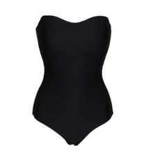 Load image into Gallery viewer, 2021 New Korean Female Swimsuit Retro Swimdress Women Two Piece Swimwear Push Up Padded Bathingsuit Summer Beachwear