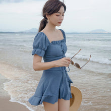 Load image into Gallery viewer, 2021 New Korean Sexy Bikini Women Push Up Padded Swimsuit Female Bathers Bathing Suit Beach Swimwear Swimskirt