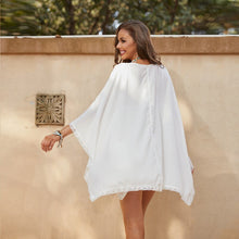 Load image into Gallery viewer, 2021  Summer New Loose Sexy Lace Beach Bikini Blouse Sunscreen Clothing