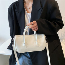 Load image into Gallery viewer, 2022 Luxury Brand Small PU Leather Crossbody Bags with Short Handle Long Belt Design Shoulder Purses and Handbags Kawaii Totes