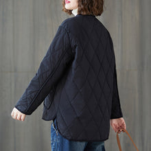 Load image into Gallery viewer, 2022 New Autumn Women Winter Coat Casual Loose Warm Padded Jacket Coat Outwear Solid Overcoats Streetwear Tops Quilted Jacket
