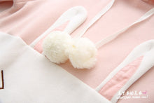 Load image into Gallery viewer, 2022 New Pink Rabbit Cute Hooded Coats Japan Style Spring Long Sleeve Kawaii Hoodies Women Sweet Fresh Hoodie Female Autumn