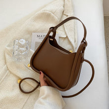 Load image into Gallery viewer, 2022 Spring Famous Brand PU Leather Women's Designer Crossbody Handbag Short Handle Luxury Brand One Shoulder Crossbody Bags