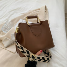 Load image into Gallery viewer, 2022 Spring Luxury Women's PU Leather Small Crossbody Bags with Short Handle Shoulder Purses and Handbag Casual Fashion Classic