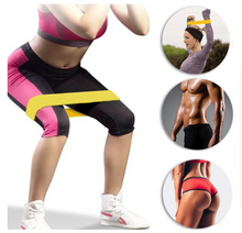 Load image into Gallery viewer, Fit Simplify Resistance Loop Exercise Bands with Instruction Guide, Carry Bag, EBook and Online Workout Videos, Set of 5