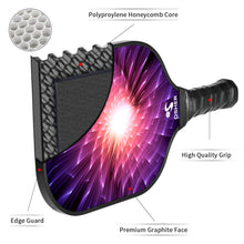 Load image into Gallery viewer, 100PCS OSHER Pickleball Paddle Graphite Pickleball Racket Honeycomb Composite Core Pickleball Paddle Set Ultra Cushion Grip Low Profile Edge Bundle Graphite