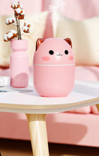 Load image into Gallery viewer, 200ml Air Humidifier Cute Kawaiil Aroma Diffuser With Night Light Cool Mist For Bedroom Home Car Plants Purifier Humificador