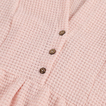 Load image into Gallery viewer, Button Draw back Lady Blouses Casual V-neck Long-sleeved Girl Clothes Bottoming Fashion Vintage Loose Sweet Women Pullover Top