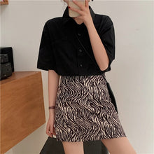 Load image into Gallery viewer, Chic Women Solid Shirt Office Ladies Casual Tops And Shirts Female Korean Long Sleeves Blouses Pocket