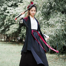 Load image into Gallery viewer, Chinese National Folk Dance Costume Women Traditional Hanfu Clothin Lady Oriental Swordsman Outfit Han Dynasty Cosplay Clothing