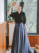 Load image into Gallery viewer, Chinese Traditional Hanfu Costume Women Han Dynasty Princess Dance Clothing Lady Japanese Kimono Ancient Swordsman Outfit