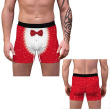 Load image into Gallery viewer, Christmas Printed Funny Underwear for Sexy Mans Boxers Mens Holiday Underpants Male New Year's Panties Shorts Trunks Homme