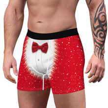 Load image into Gallery viewer, Christmas Printed Funny Underwear for Sexy Mans Boxers Mens Holiday Underpants Male New Year's Panties Shorts Trunks Homme