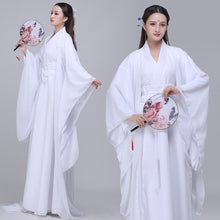Load image into Gallery viewer, Cosplay Costume Traditional Women Hanfu Clothing Chinese  Ancient Halloween Clothes Classic Dance Zither Performance Dress Gown