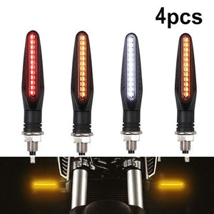 Motorcycle LED Turn Signal Indicator Lights Flowing Water Blinker Day Running light Brake Lamp Flasher Motorcycle Led Light