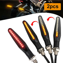Load image into Gallery viewer, Motorcycle LED Turn Signal Indicator Lights Flowing Water Blinker Day Running light Brake Lamp Flasher Motorcycle Led Light