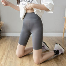 Load image into Gallery viewer, Fashion Fitness Biker Shorts Summer High Waist Sweatpants Women's Cycling Shorts Ladies Solid Thin Casual Stretch Sports Shorts