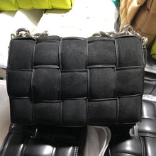 Load image into Gallery viewer, Golden Metal Chain PU Crossbody Messenger Bags Luxury Women Bags Designer Female Trend Plaid Shoulder Bag Lady Purse and Handbag