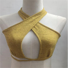 Load image into Gallery viewer, Green Hollow Out Tank Tops for Women Office Lady Solid Tanks Corset Camisole Slim Fit Basic Tees 2021 Summer Fashion