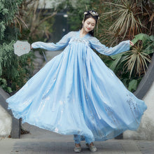 Load image into Gallery viewer, Hanfu Women Costume Elegant Traditional Chinese Style Hanfu Princess Dress Ancient Folk Tang Suit Fairy Performance Clothing