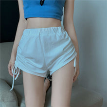 Load image into Gallery viewer, Hot Girls Sexy Drawstring Tie Sports Casual Shorts Women's Summer Thin Shorts Workout High Waist Short Pants Stretch Waist