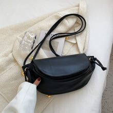 Load image into Gallery viewer, Kiwi Solid Color Simple Small PU Leather Crossbody Bags for Women 2022 Summer Female Elegant Shoulder Handbags Good Purses