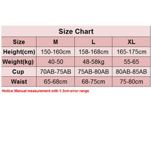 Load image into Gallery viewer, Korea Short Sleeve Swimsuit High Waisted Bikini Set Padded Swimwear Hollow Out BandeauTwo Piece Bathsuit Pleated Ruffle Biquinis