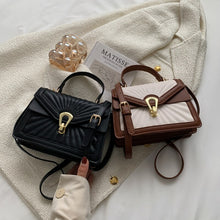 Load image into Gallery viewer, Korean Chain Designer Small PU Leather Crossbody Bags with Short Handle for Women 2022 Womens Luxury Handbags Brand Quilted Bags