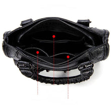 Load image into Gallery viewer, Luxury Purses and Handbags Women Bags Brand Designer Soft Tassel Motorcycle Bag Chic PU Leather Stylish Crossbody Shoulder Bag