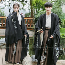 Load image into Gallery viewer, Men Women Hanfu Chinese Traditional Tang Suit Tops Skirt Cardigan Japanese Samurai Cosplay Costume Kimono Dress Yukata Robe Gown