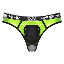 Load image into Gallery viewer, Men's Sexy Underwear Briefs Jockstrap Mesh Bulge Pouch Cuecas Panties Leather Patchwork Thongs Underpants Gay Slip Homme Srting