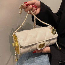 Load image into Gallery viewer, Mini PU Leather Barrel Shaped Handbags 2022 Luxury Brand Designer Women's Handbags and Purses Shoulder Chain Crossbody Bags