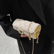 Load image into Gallery viewer, Mini PU Leather Barrel Shaped Handbags 2022 Luxury Brand Designer Women's Handbags and Purses Shoulder Chain Crossbody Bags