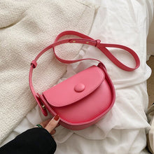 Load image into Gallery viewer, Mini PU Leather Box Crossbody Bags For Women 2022 In Tend Simple Luxury Brand Shoulder Bag Ladies Handbags and Purses Fashion