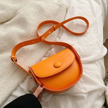 Load image into Gallery viewer, Mini PU Leather Box Crossbody Bags For Women 2022 In Tend Simple Luxury Brand Shoulder Bag Ladies Handbags and Purses Fashion