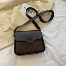 Load image into Gallery viewer, Mini PU Leather Flap Crossbody Bags for Women 2022 Winter Handbag Solid Color Shoulder Bag Ladies Handbags and Purses