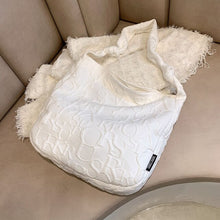 Load image into Gallery viewer, New Letters Female Big Totes High Quality Ladies Bucket Shoulder Soft Vintage Crossbody Bags 2022 Winter Fashion School Bookbags